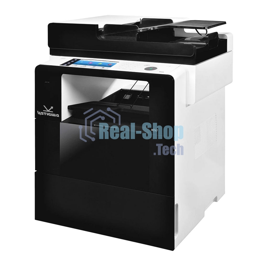МФУ лазерное Катюша M247e, A4, ч/б, печ. 47 стр/мин., скан. до 60 стр/мин., 1200 x 1200 dpi (печать) 600 x 600 DPI (скан.), USB, Ethernet, Wi-Fi