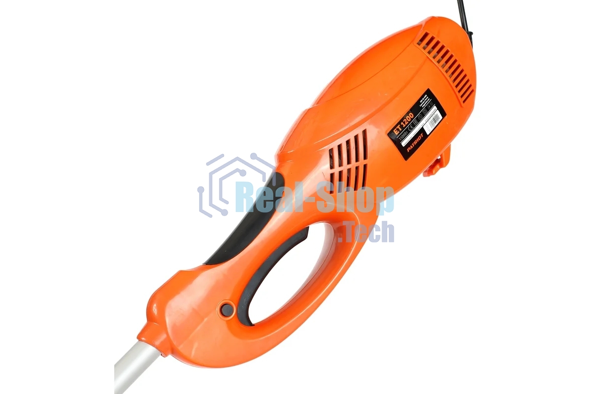 Электротриммер PATRIOT ET 1200 +нож 250304400 мощность 1100Вт, диам.диска 23см, леска 2.4мм, захват 46см