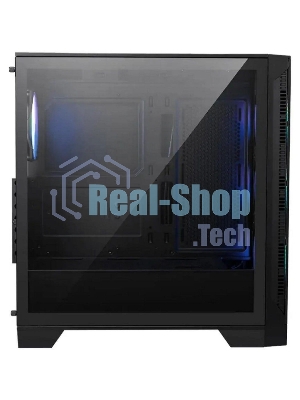 Компьютерный корпус MSI MAG FORGE 320*R* AirFlow Mid-Tower, ATX, 2xUSB 3.2, Audio I/O, 4x120mm ARGB Fan PWM ARGB Control Board, Tempered Glass Window