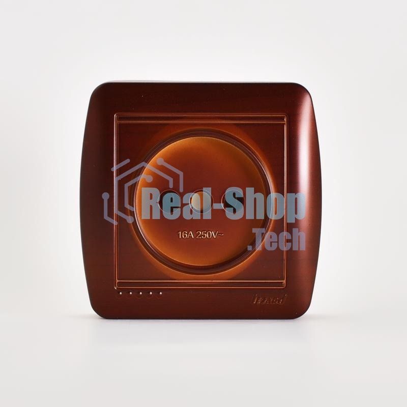 Розетка без заземления наружная маун Демет