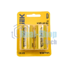 Батарейка щелочая Alkaline Optima LR20/D (2шт/блистер)