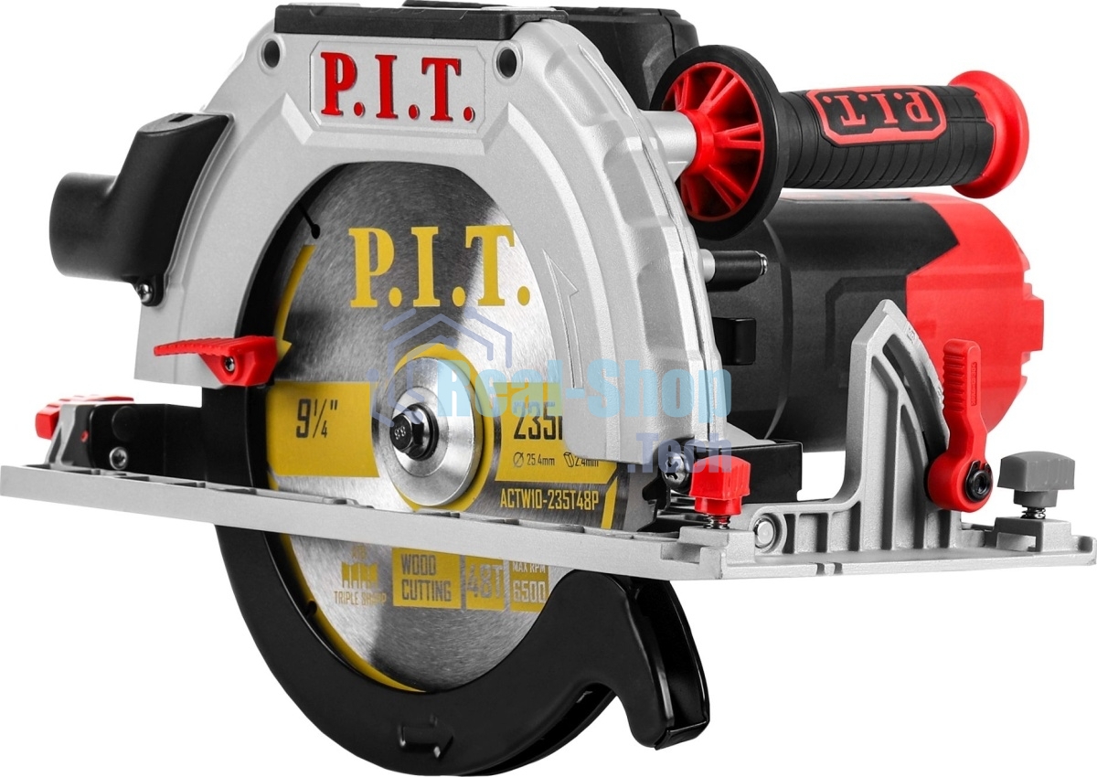 Циркулярная пила (дисковая) P.I.T. PKS235-C 2200Вт (ручная)