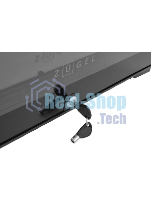 Винный шкаф ZÜGEL ZCWF521DB черный, 127 л, 2 отсека, 52 бут., класс A+