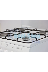 Плита газовая De Luxe 5040.36Г (КР) белый, конфорок 4 шт, духовка 43 л, 50 см x 85 см x 50 см