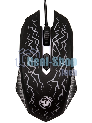 Мышь проводная Dialog Gan-Kata MGK-08U черный, 1600 dpi, USB, кнопки - 4