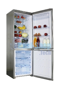 Холодильник ОРСК 174 MI металлик двухкамерный 220/120л морозилка снизу
