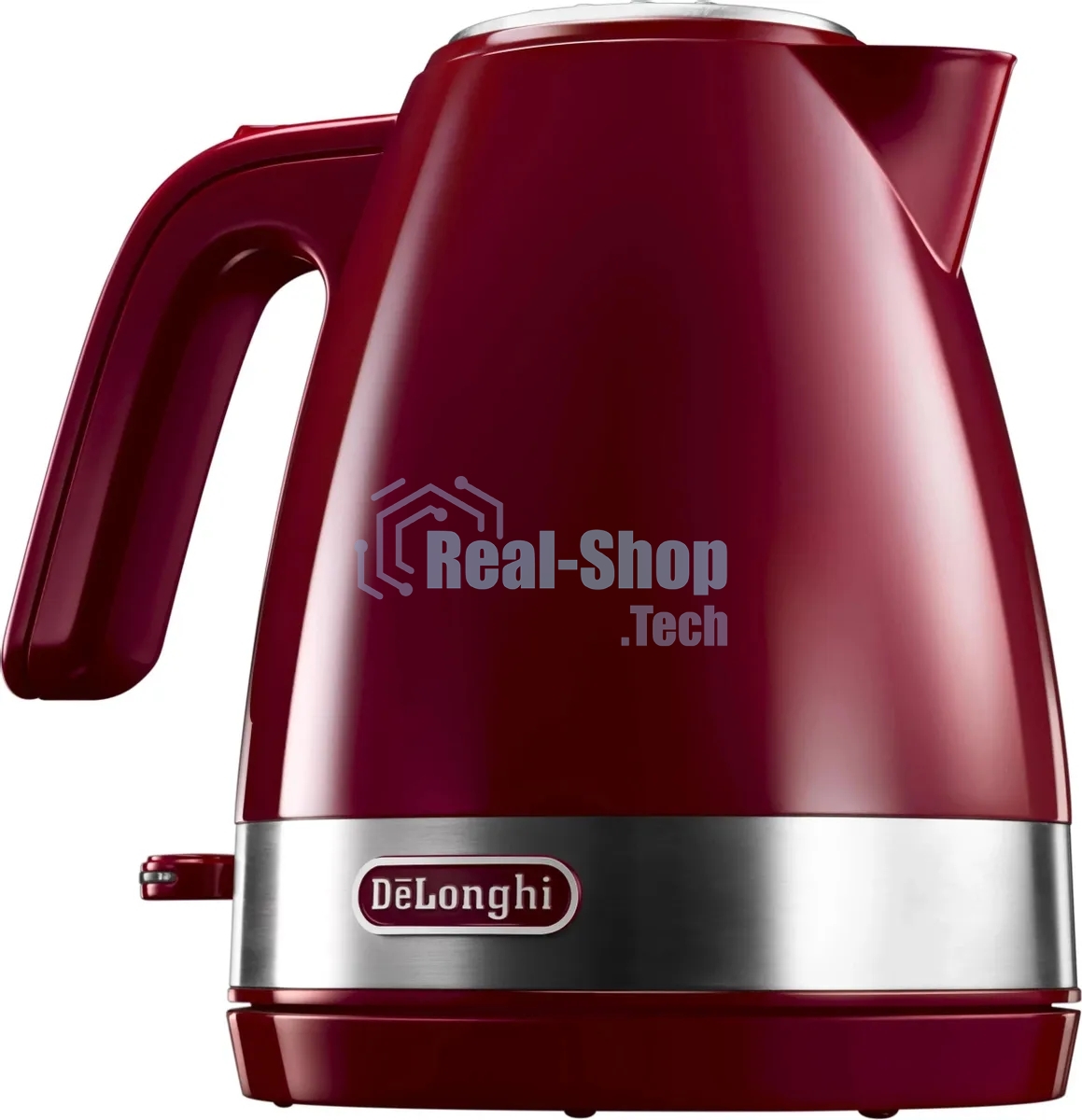Чайник электрический DeLonghi KBLA2001.R 1.7 л, 2000 Вт, красный