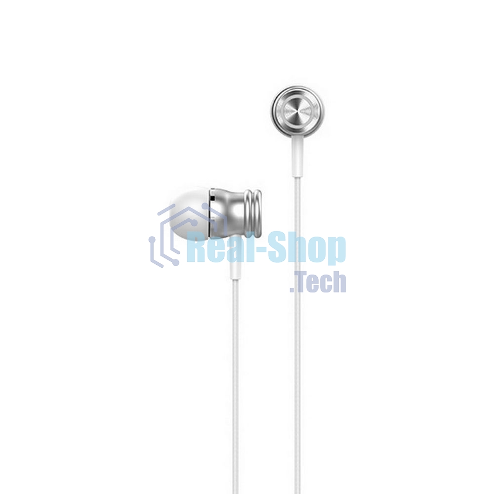 Проводные наушники Havit Wired earphone белый, внутриканальные, Jack 3.5 мм, встроенный микрофон