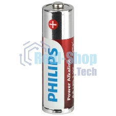 Элемент питания алкалиновый AA/LR6 1.5В Power (блист. 12шт) Philips Б0064661