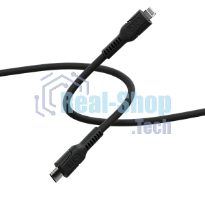 Кабель MORE CHOICE (4620202553690) K65ia 2м USB 3.0A PD 27W для Lightning ng 8-pin 2 м, черный