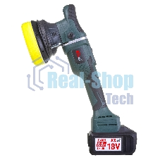 Профессиональная бесщеточная полировальная машина аккумуляторная KLPRO KLPS18B-80 (18В, Li-ion-2шт, 8.0А·ч, 125мм, М14, 2000-4800 об/мин З/У,сумка)