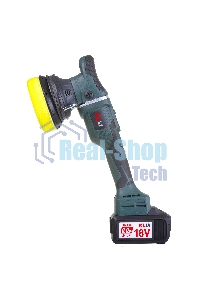 Профессиональная бесщеточная полировальная машина аккумуляторная KLPRO KLPS18B-80 (18В, Li-ion-2шт, 8.0А·ч, 125мм, М14, 2000-4800 об/мин З/У,сумка)