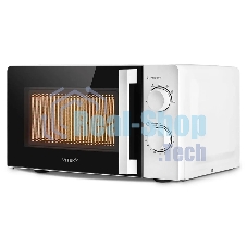 Микроволновая печь Vitek VT-MW0120 белый/серебристый, 20 л, 700 Вт, переключатели - поворотный механизм