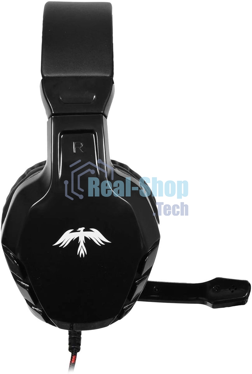 Гарнитура Oklick HS-L320G Phoenix чёрный, проводная, 3.5 мм