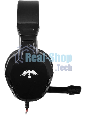 Гарнитура Oklick HS-L320G Phoenix чёрный, проводная, 3.5 мм