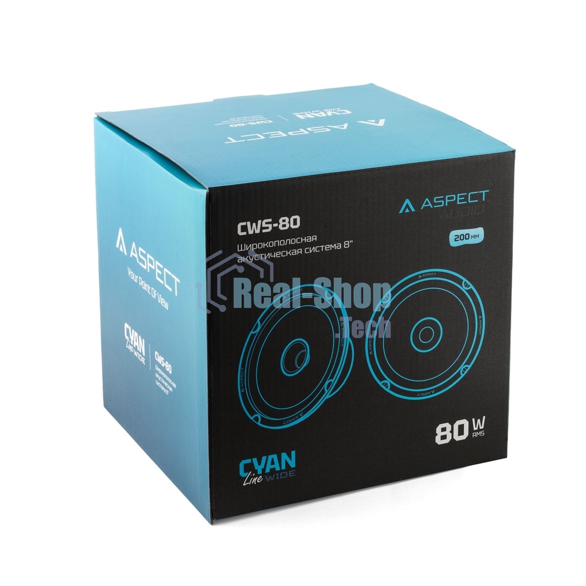 Автомобильная акустика ASPECT Cyan Line CWS-80, 8