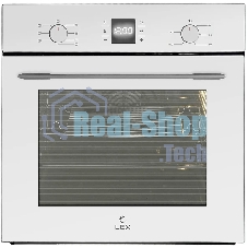 Электрический духовой шкаф LEX EDM 076 WH, встраиваемый, белый