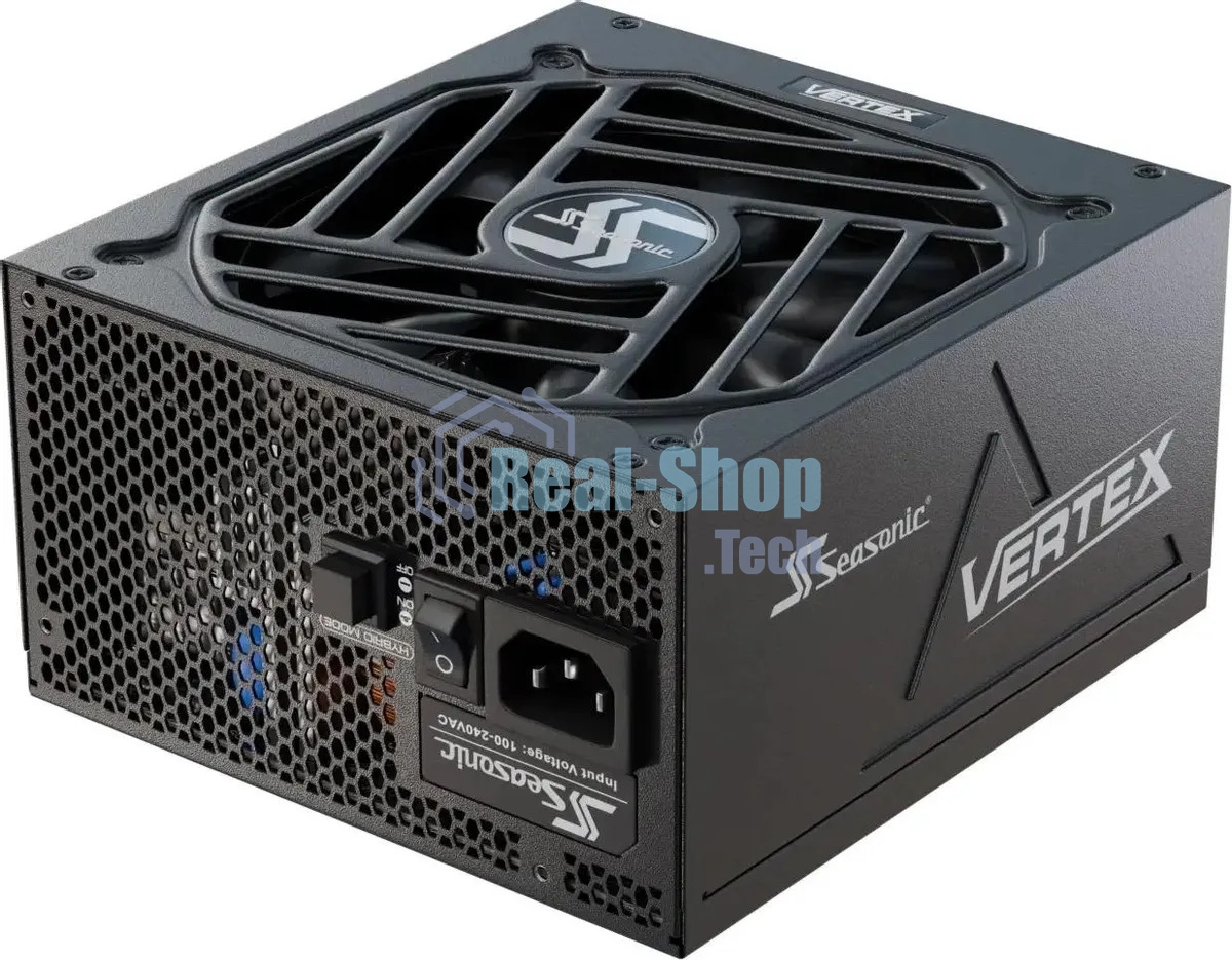 Блок питания Seasonic ATX 1200W VERTEX GX-1200 80 PLUS gold (20+4pin) APFC 135мм fan 18xSATA Cab Manag RTL