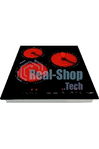 Варочная поверхность Hyundai HHE 4554 BG, черный