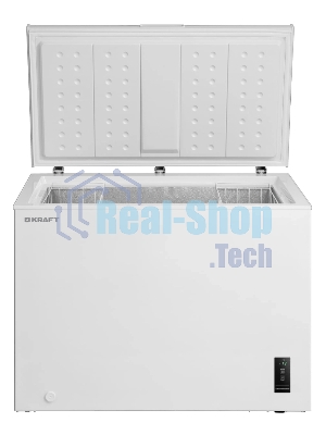 Морозильный ларь Kraft BD(W)-360BL белый, 345л