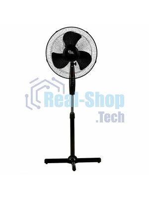 Вентилятор Oasis VF-50PB чёрный, напольный, 50 Вт, 3 скорости, 36 см (4 шт. в коробке)