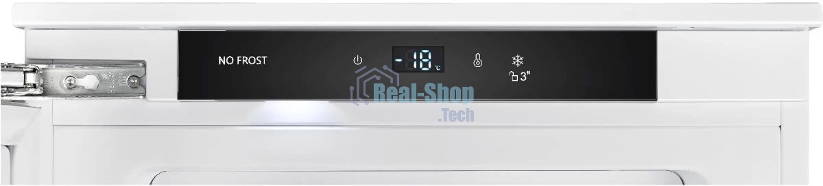 Встраиваемый холодильник Korting KSI 1221, белый однокамерный 173л, морозилка отсутствует, капельное