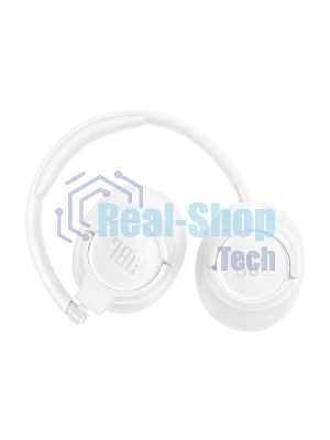 Беспроводные/проводные наушники JBL Tune 730BT белый, полноразмерные, Bluetooth + проводной, быстрая зарядка