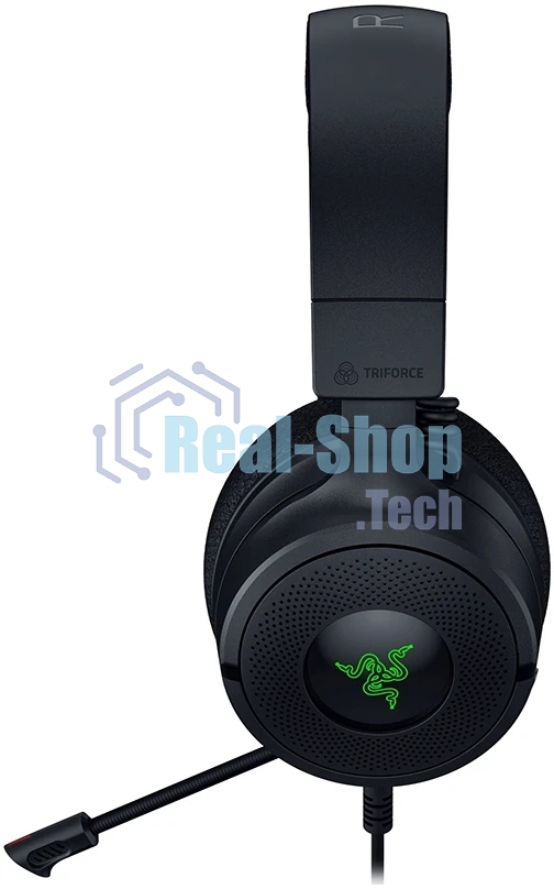Гарнитура Razer Kraken V4 X чёрный, проводная, подсветка