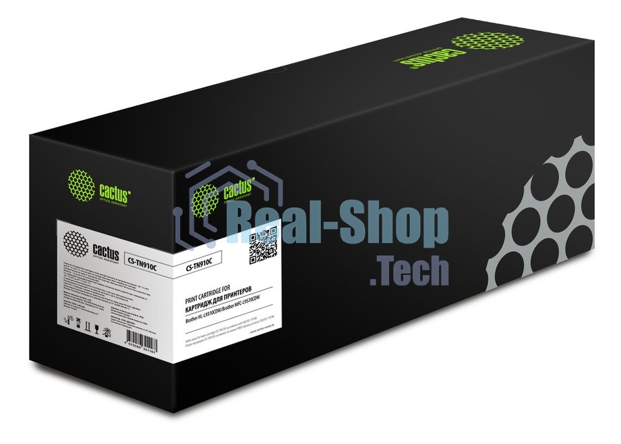 Картридж лазерный Cactus CS-TN910C голубой (9000 стр.) для Brother HL-L9310CDW/Brother MFC-L9570CDW