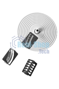 Кухонный комбайн Galaxy Line GL 2309, белый, пластик. чаша 1,5 л, 1000 Вт, 2 скорости и импульс. режим