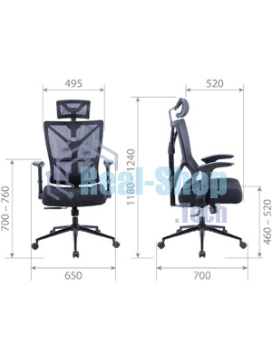 Кресло Chairman CH566 оранжевый, экокожа, 120 кг