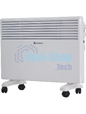 Конвектор Primera PHP-1500-MXB, белый, 1500 Вт, 20 м2, термостат
