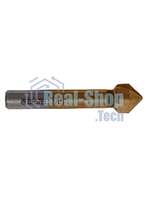 Зенковка конусная под Denzel М6, HSS, по металлу, цилиндрический хвостовик