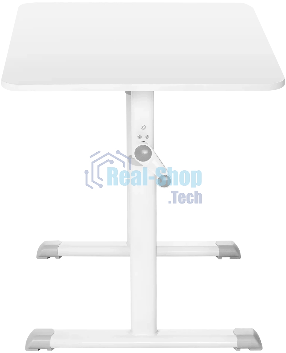 Стол офисный Defender Legend белый, 80x60 см, в63-86 см, ручной.