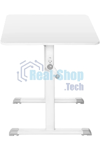 Стол офисный Defender Legend белый, 80x60 см, в63-86 см, ручной.