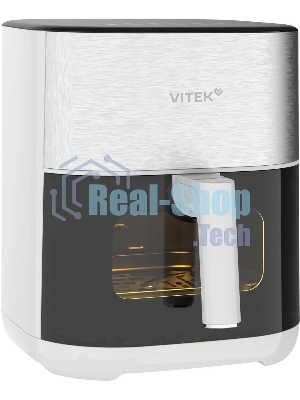 Аэрогриль Vitek VT-AF2001 серый, 2100 Вт, 6 л, сенсор, 13 программ