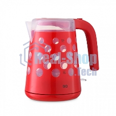 Чайник электрический BQ KT1713P Red. Мощность:2200 Вт, Объем 1,7л, LED подсветка