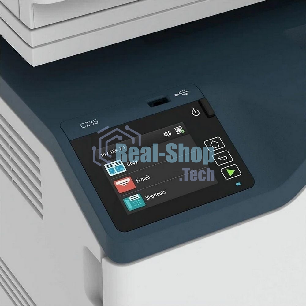 МФУ лазерное Xerox С235V_DNI, A4, цветной, печ. до 22 стр/мин., скан. до 20 стр/мин., 600x600dpi, Ethernet, Wi-Fi, USB