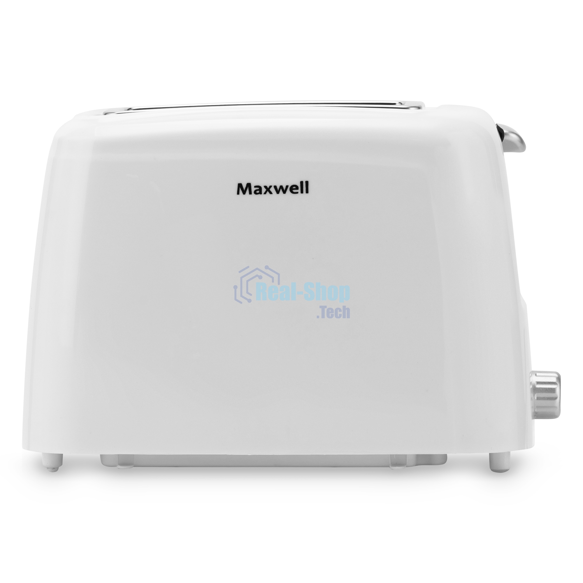 Тостер Maxwell MW-1504 W белый, 750 Вт, 2 слота