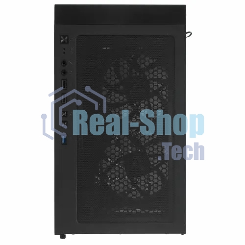 Компьютерный корпус Montech X3 GLASS, без БП, ATX 6x120мм 2xUSB 3.0 1xUSB3.1 audio bott PSU, черный