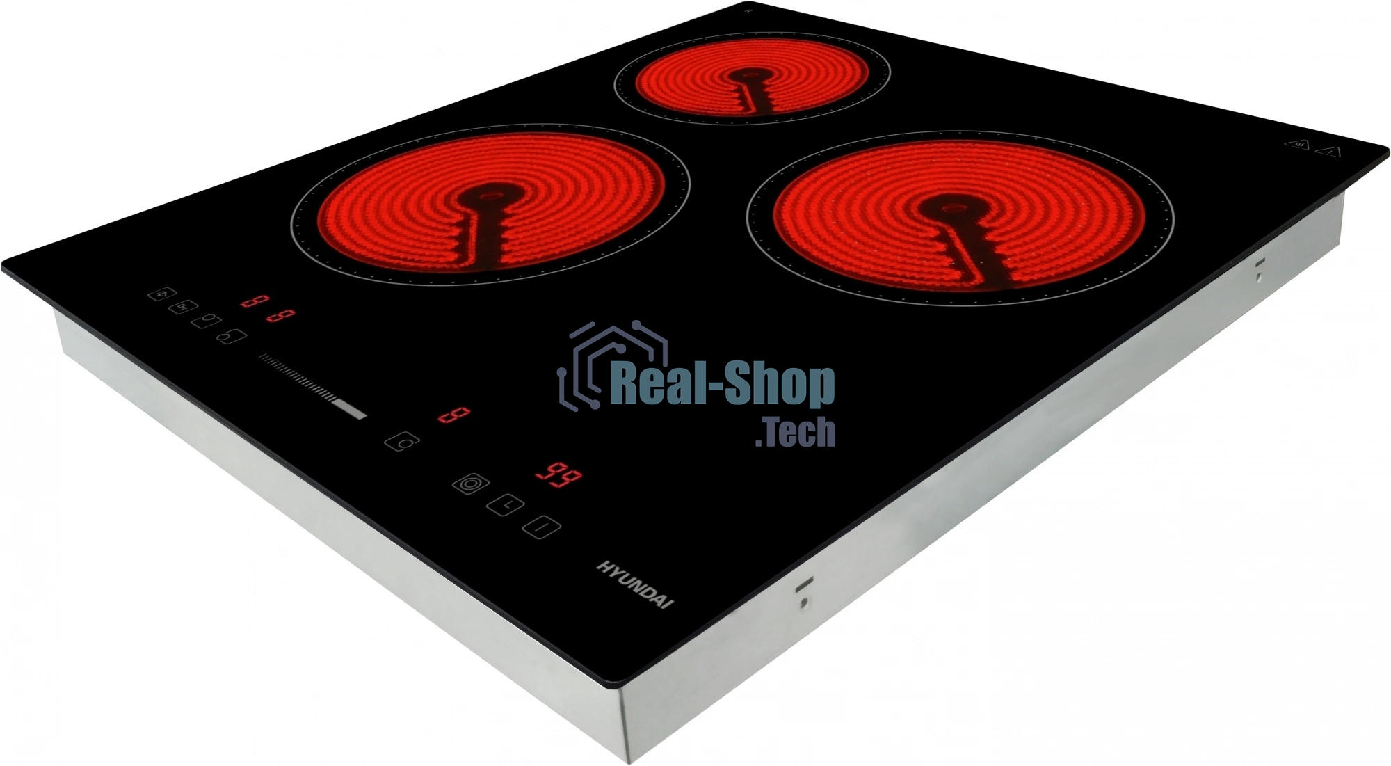 Варочная поверхность Hyundai HHE 4554 BG, черный