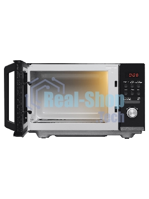 Микроволновая печь BBK 25MWS-954T/B черный, 25 л, 900 Вт, переключатели - кнопки, поворотный механизм