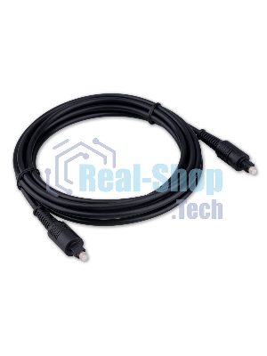 Кабель оптический Cablexpert CC-OPT-3M-N, Toslink 2xODT M/M, 3м, черный, пакет