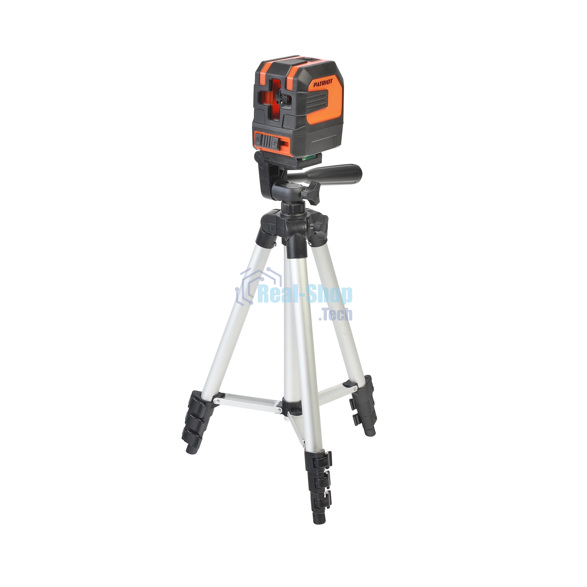 Нивелир лазерный PATRIOT LL 101. дальность без приемника 15м., 1/4 дюйма, красный, Длина волный 650Нм, Штатив в комплекте!