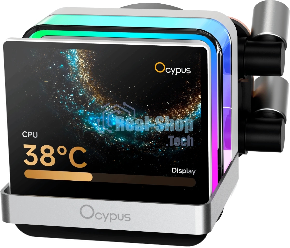 Система охлаждения Ocypus Sigma L24 PRO WH IPS Display/white/290W/All Intel/AMD AM*/Screws