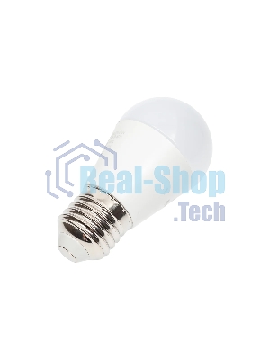 Лампа светодиодная RS G45 E27 8W 220-240V 4000К 8Вт 800лм Ra 90 шар Русский Свет 15010445049