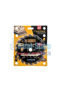 Пильный диск по дереву с гвоздями Denzel ф165 х 20 мм, 20 зубов 733917