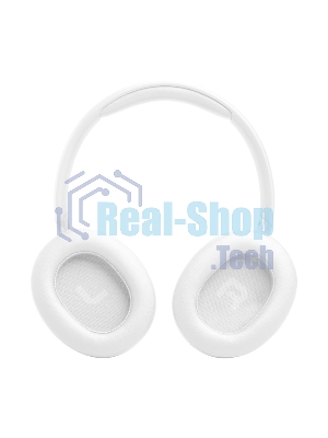 Беспроводные/проводные наушники JBL Tune 730BT белый, полноразмерные, Bluetooth + проводной, быстрая зарядка