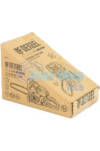 Пила цепная бензиновая Denzel DGS-5218, шина 45 см, 52см3, 3,5 л.с., шаг 0,325, паз 1,5 мм,