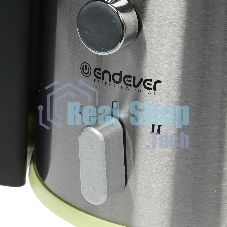Соковыжималка Endever Sigma 75 серебристый, центробежная, 400 Вт, 450 мл, электронное